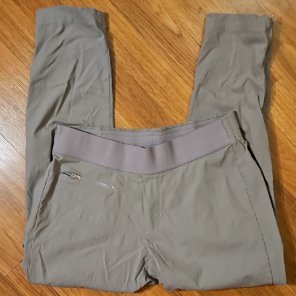 Athleta Athletic Zipper Elastic Waist Pants Size 4